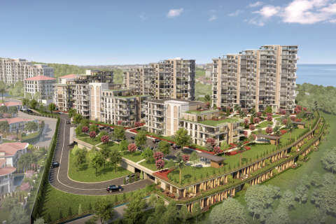 Квартира  4+1 в Стамбуле, Турция №174028