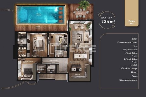 Villa for sale in Bodrum, Mugla, Turkey, 6 bedrooms, 400m2, No. 167496 – photo 20