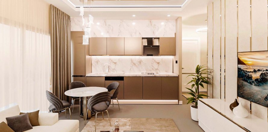 4+1 Leilighet i Exodus Resort Comfort City, Mahmutlar, Antalya, Tyrkia Nr. 164809