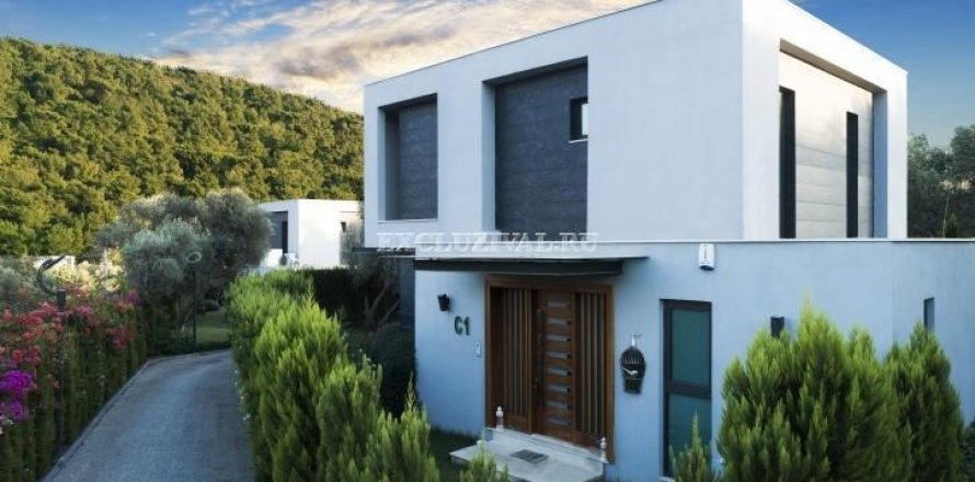 3+1 Villa i Bodrum, Mugla, Turkiet Nr. 178821