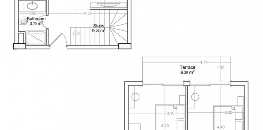 Пентхаус в Yekta Green Life Gazipasa Residence 2+1, Газипаша, Анталья, Турция №160839