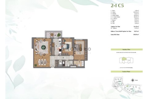 3+1 Leilighet i Küçükçekmece, Istanbul, Tyrkia Nr. 191445 - 24