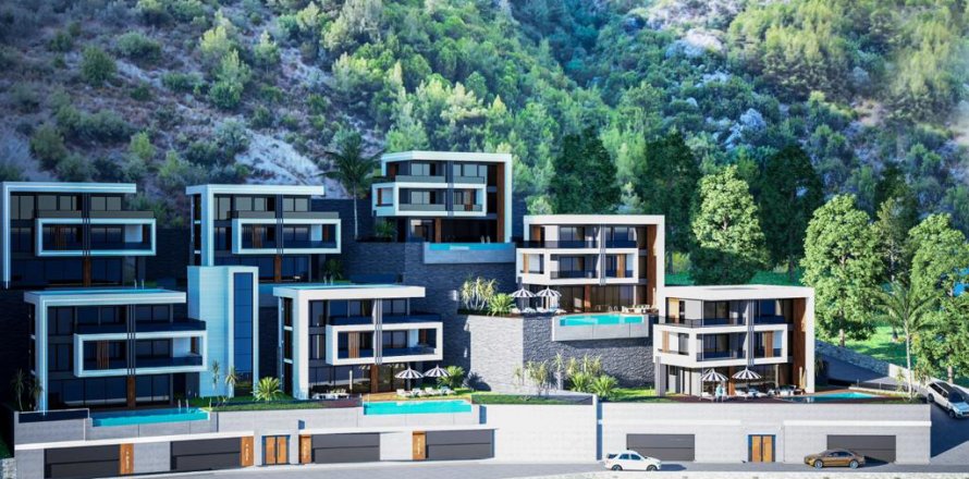 5+1 Villa in Alanya, Antalya, Turkey No. 169875
