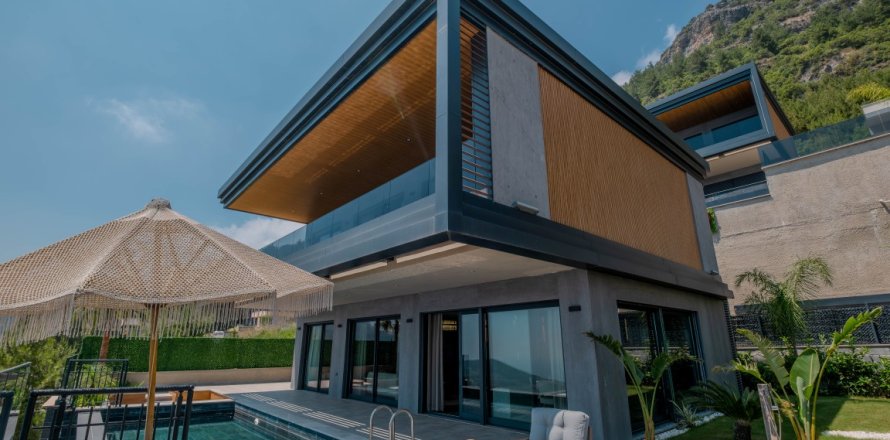 8+1 Villa i Alanya, Antalya, Tyrkiet Nr. 169874