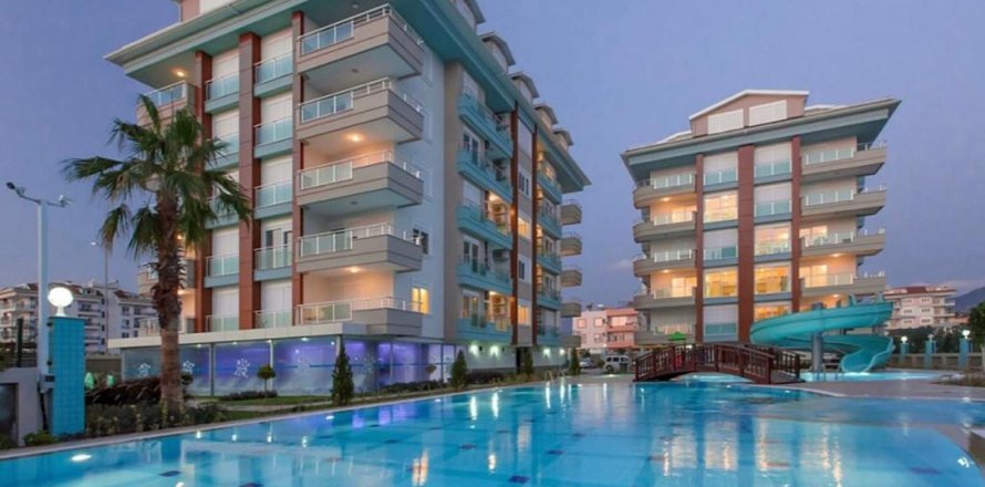 1+1 Lägenhet  i Alanya, Antalya, Turkiet Nr. 174207