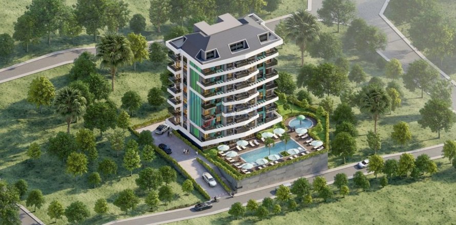 2+1 Lägenhet i Alanya, Antalya, Turkiet Nr. 211523
