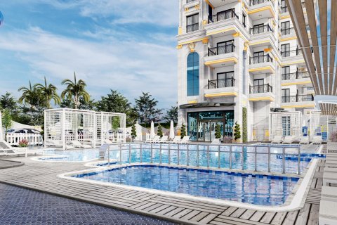 1+1 Lejlighed  i Alanya, Antalya, Tyrkiet Nr. 211529 - 16