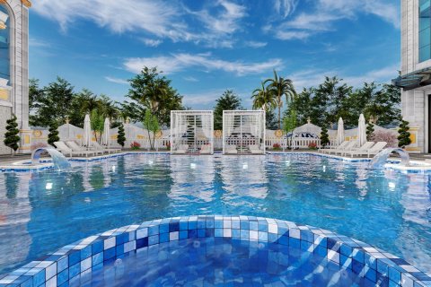 1+1 Lejlighed  i Alanya, Antalya, Tyrkiet Nr. 211529 - 7