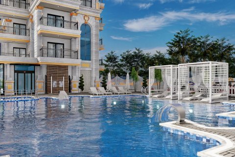 1+1 Lejlighed  i Alanya, Antalya, Tyrkiet Nr. 211529 - 12