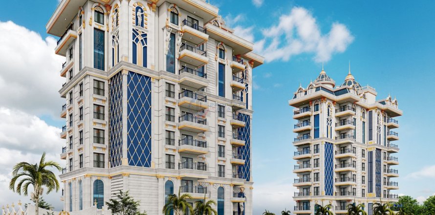 1+1 Lejlighed  i Alanya, Antalya, Tyrkiet Nr. 211529