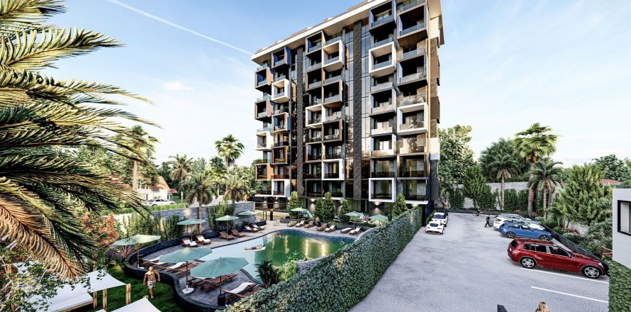 2+1 Lägenhet i Alanya, Antalya, Turkiet Nr. 211530