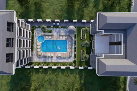 آپارتمان در  Alanya ، ترکیه 1 خوابه ، 50 متر مربع.  شماره 211457 - 5