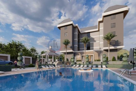 آپارتمان در  Alanya ، ترکیه 1 خوابه ، 50 متر مربع.  شماره 211457 - 13