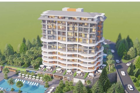 1+1 Wohnung in Alanya, Antalya, Türkei Nr. 211396