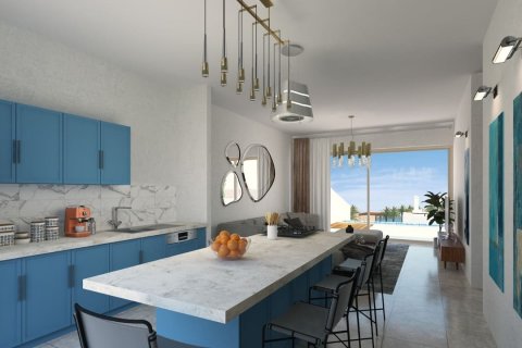 Dubleks daire Mykonos Homes 3+1, Bahçeli, Girne,  №161342