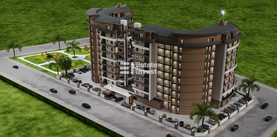 2+1 Leilighet  i Alanya, Antalya, Tyrkia Nr. 174962