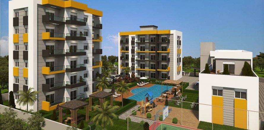 1+1 Leilighet  i Antalya, Tyrkia Nr. 180075