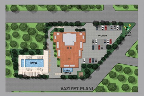 1+1 Lejlighed i Avsallar, Antalya, Tyrkiet Nr. 179999 - 30