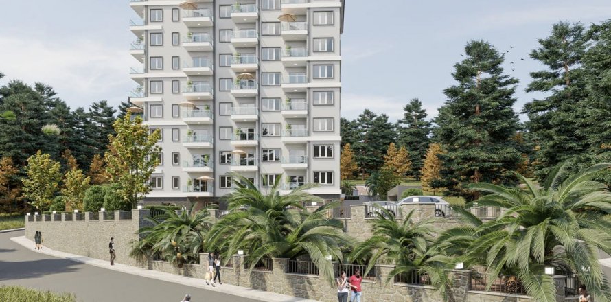 1+1 Lejlighed i Avsallar, Antalya, Tyrkiet Nr. 179999