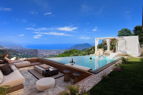 3+1 Villa  i Alanya, Antalya, Turkiet Nr. 176795 - 3