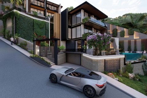 3+1 Villa  i Alanya, Antalya, Turkiet Nr. 176795 - 12