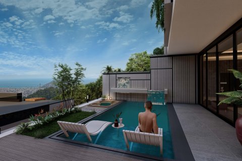 3+1 Villa  i Alanya, Antalya, Turkiet Nr. 176795 - 26