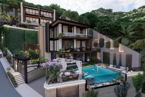 3+1 Villa  in Alanya, Antalya, Türkei Nr. 176795