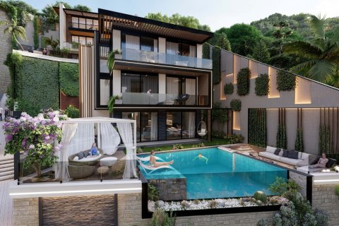 3+1 Villa  i Alanya, Antalya, Turkiet Nr. 176795 - 13