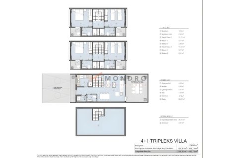 4+1 Villa  i Istanbul, Tyrkia Nr. 177616 - 26