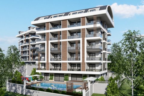 1+1 Leilighet  i Alanya, Antalya, Tyrkia Nr. 179481