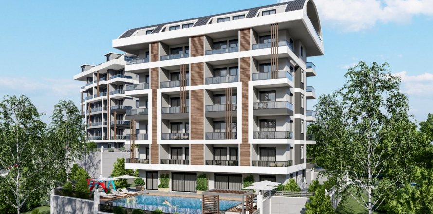 1+1 Apartment in Alanya, Antalya, Turkey No. 179481