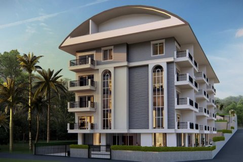 1+1 Lägenhet  i Alanya, Antalya, Turkiet Nr. 179479 - 3