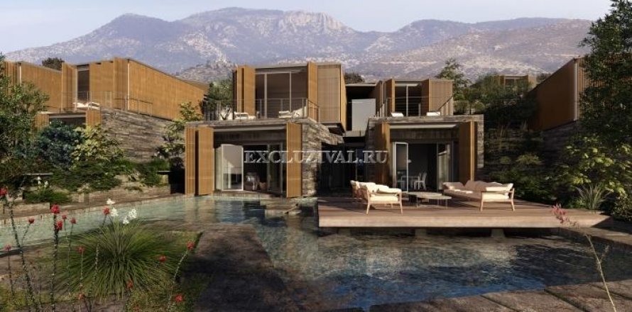 2+2 Villa i Bodrum, Mugla, Turkiet Nr. 178642