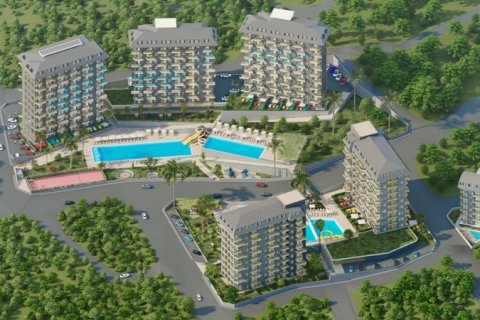 آپارتمان در در Konak Green Towers Alanya ، ترکیه 3 خوابه ، 148 متر مربع.  شماره 163548 - 3