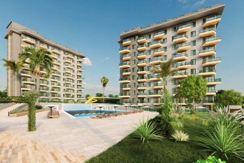 آپارتمان در در Konak Green Towers Alanya ، ترکیه 3 خوابه ، 148 متر مربع.  شماره 163551 - 8