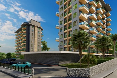 3+1 Wohnung in Konak Green Towers, Alanya, Antalya, Türkei Nr. 163552
