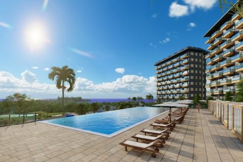 آپارتمان در در Konak Green Towers Alanya ، ترکیه 2 خوابه ، 80 متر مربع. شماره 163547 - 6