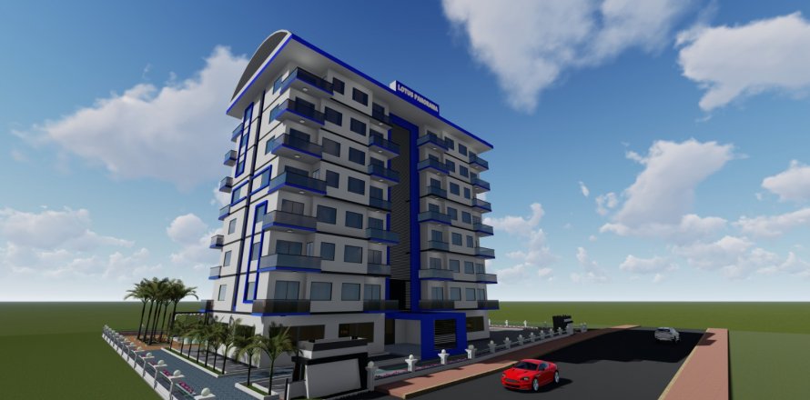 1+1 Lägenhet  i Alanya, Antalya, Turkiet Nr. 181720