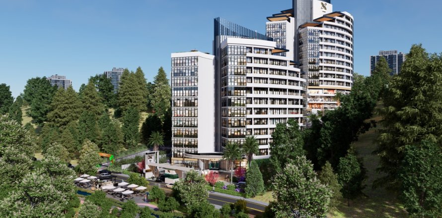 3+1 Lejlighed  i Istanbul, Tyrkiet Nr. 174355