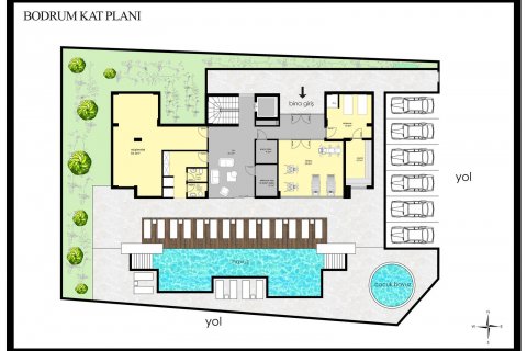 1+1 Wohnung  in Alanya, Antalya, Türkei Nr. 85183 - 6