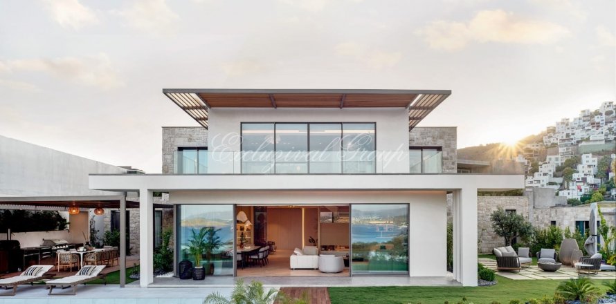 5+1 Villa i Bodrum, Mugla, Turkiet Nr. 179284