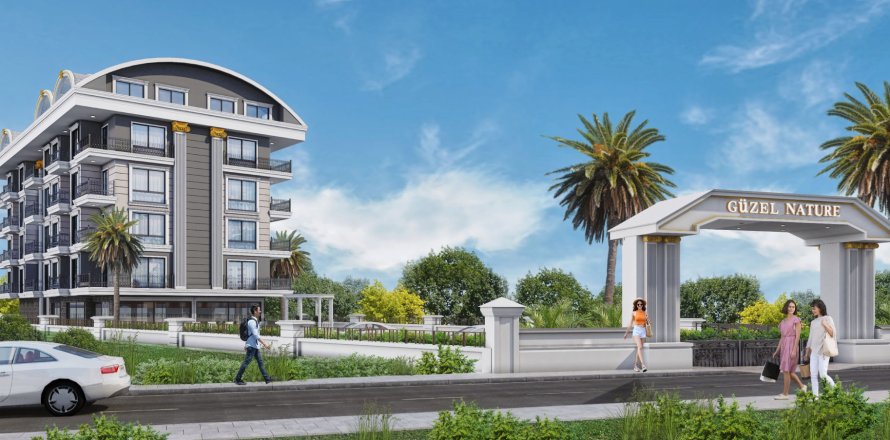 4+1 Lägenhet i Oba, Antalya, Turkiet Nr. 165026