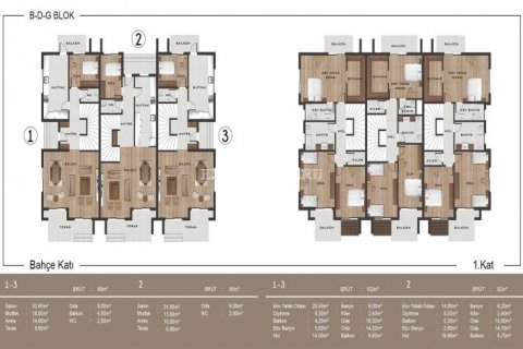 3+1 Villa  i Izmir, Tyrkiet Nr. 178806 - 28