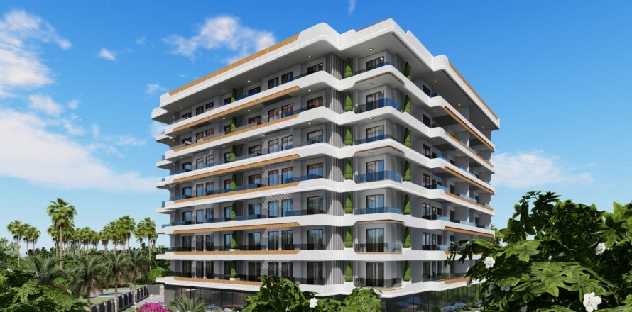 2+1 Penthouse i Gazipasa, Antalya, Tyrkiet Nr. 168911