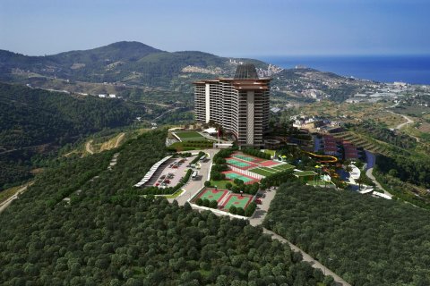 1+1 Lägenhet  i Alanya, Antalya, Turkiet Nr. 168694 - 8