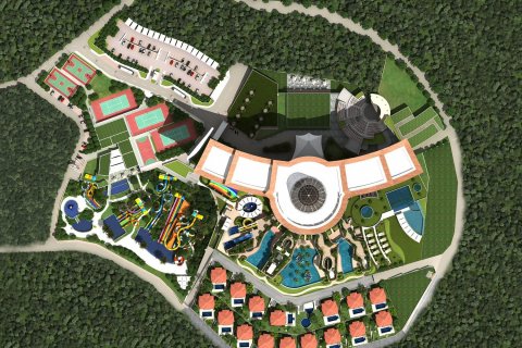 1+1 Lägenhet  i Alanya, Antalya, Turkiet Nr. 168694 - 9