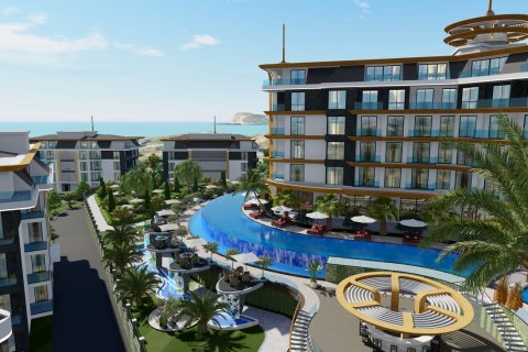 1+1 Lejlighed  i Alanya, Antalya, Tyrkiet Nr. 172933
