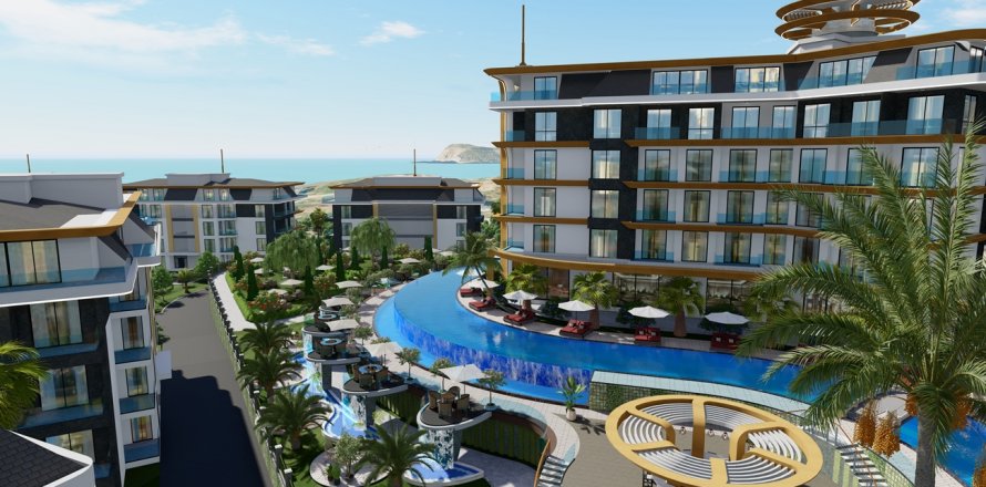 Daire 1+1 Alanya, Antalya, Türkiye №172933