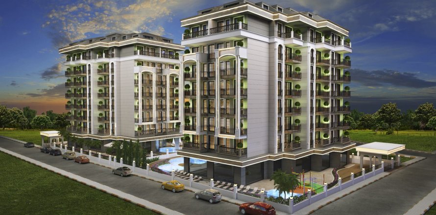 1+1 Apartment  in Alanya, Antalya, Turkey No. 194247