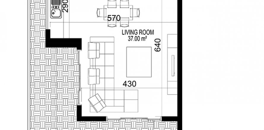 1+1 Apartment in Yekta Kingdom Premium, Mahmutlar, Antalya, Turkey No. 72709